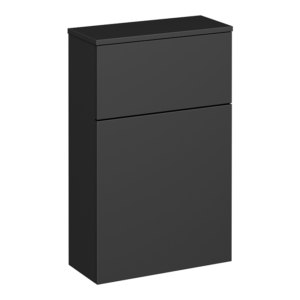 Atlas Wall Hung Tall Storage Unit - Matt Black